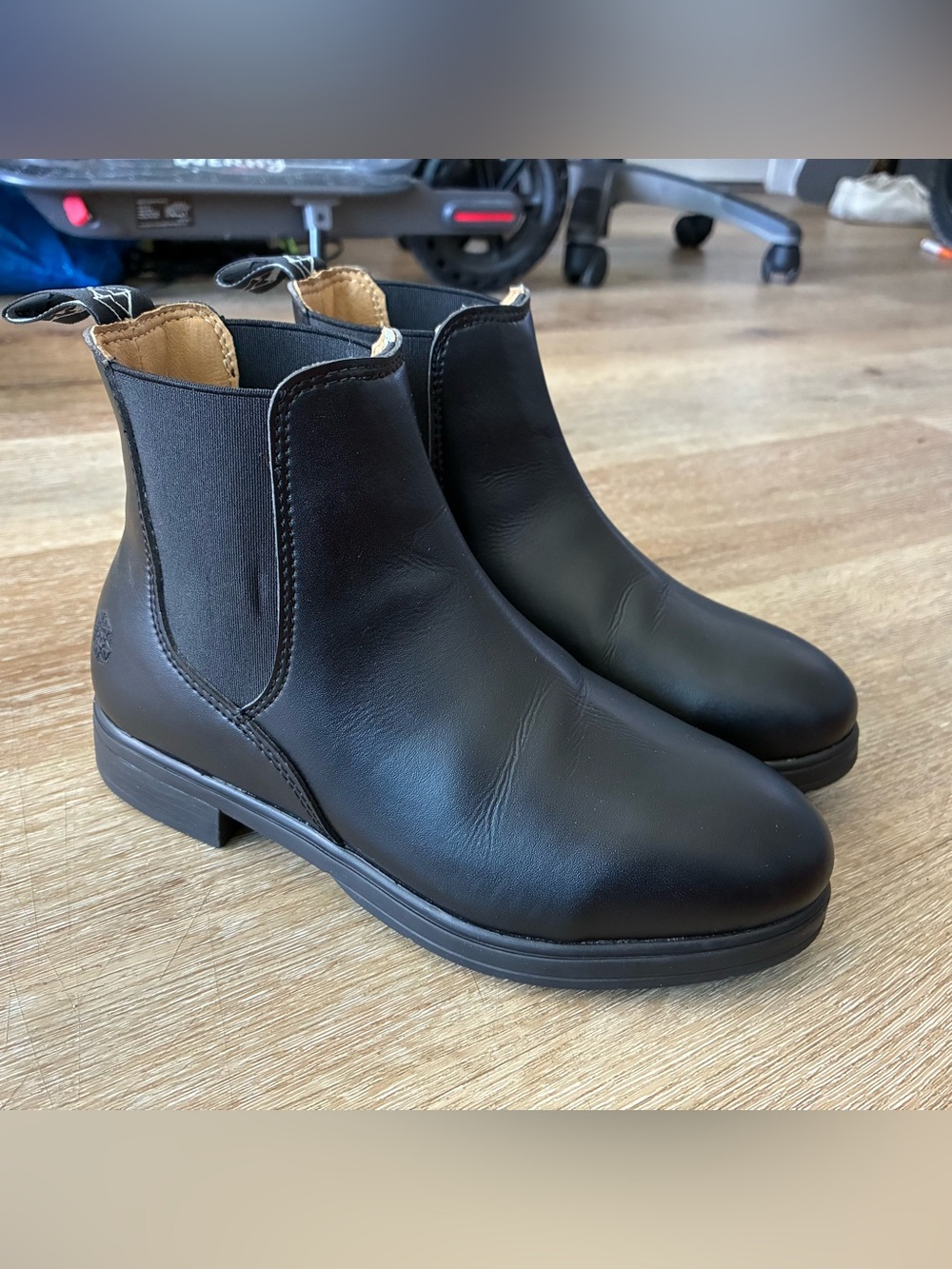 Xena Workwear Valence Steel Toe Chelsea Boots In Black Women’s Shoes US 5 EU 35
